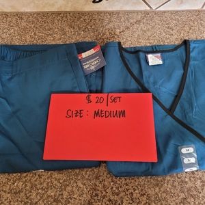 Womens medical scrubs